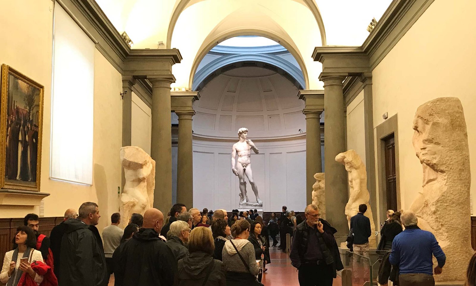 a picture of accademia gallery
