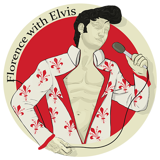 Florence with elvis logo